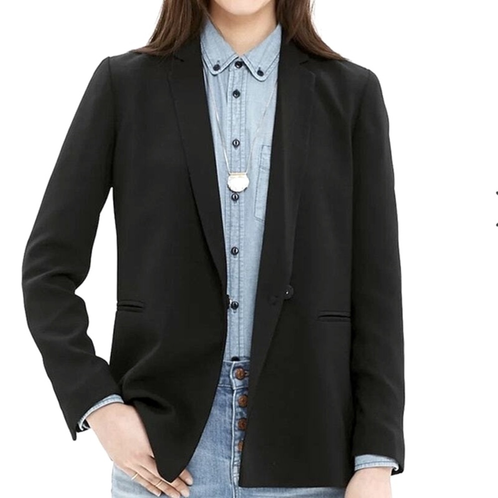 Madewell Lycée Drapey Blazer Jacket